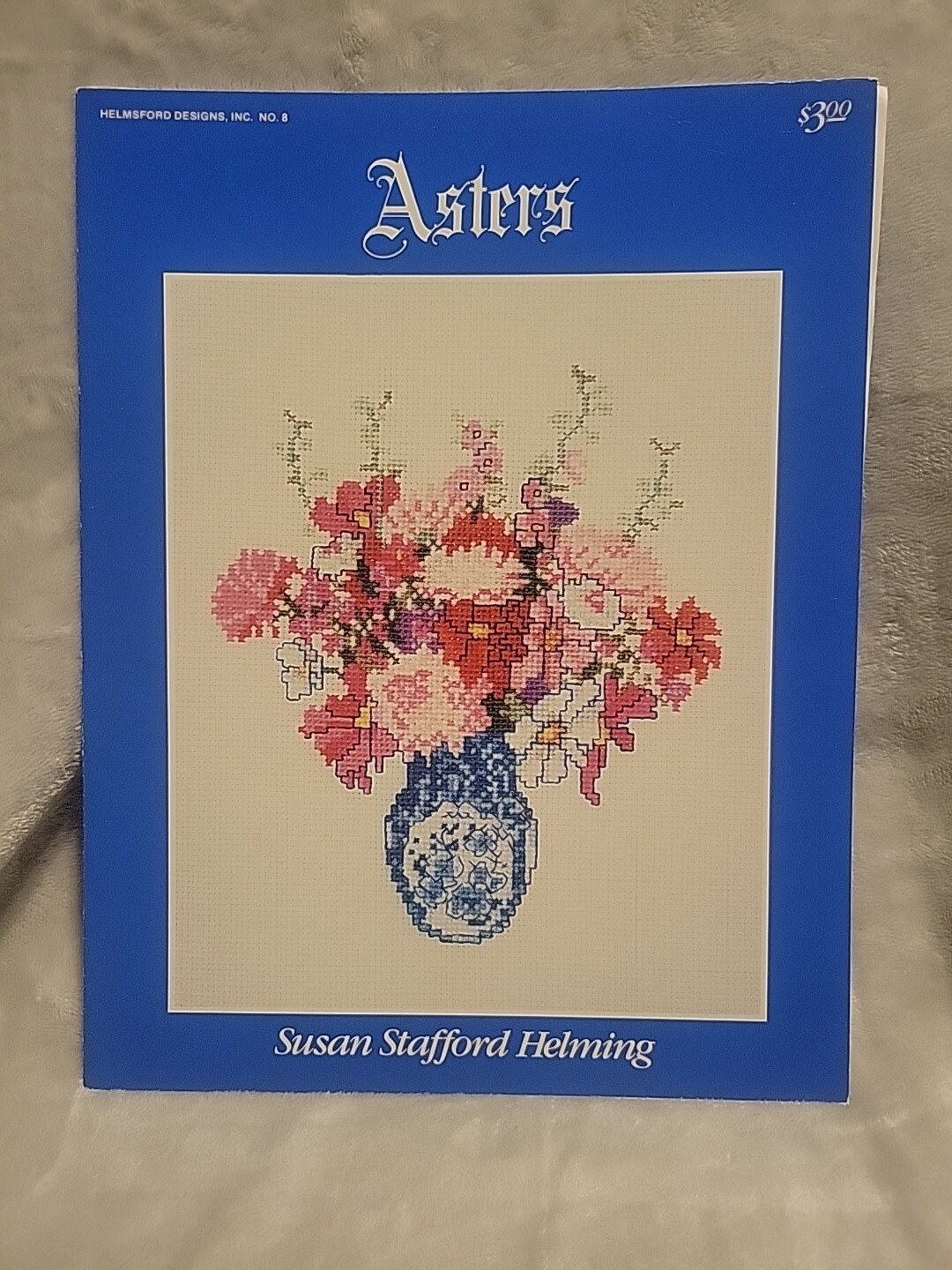 Susan Stafford Helming Asters Cross Stitch Pattern A
