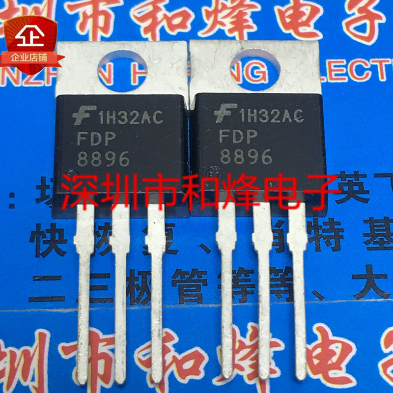 10PCS FDP8896 TO-220