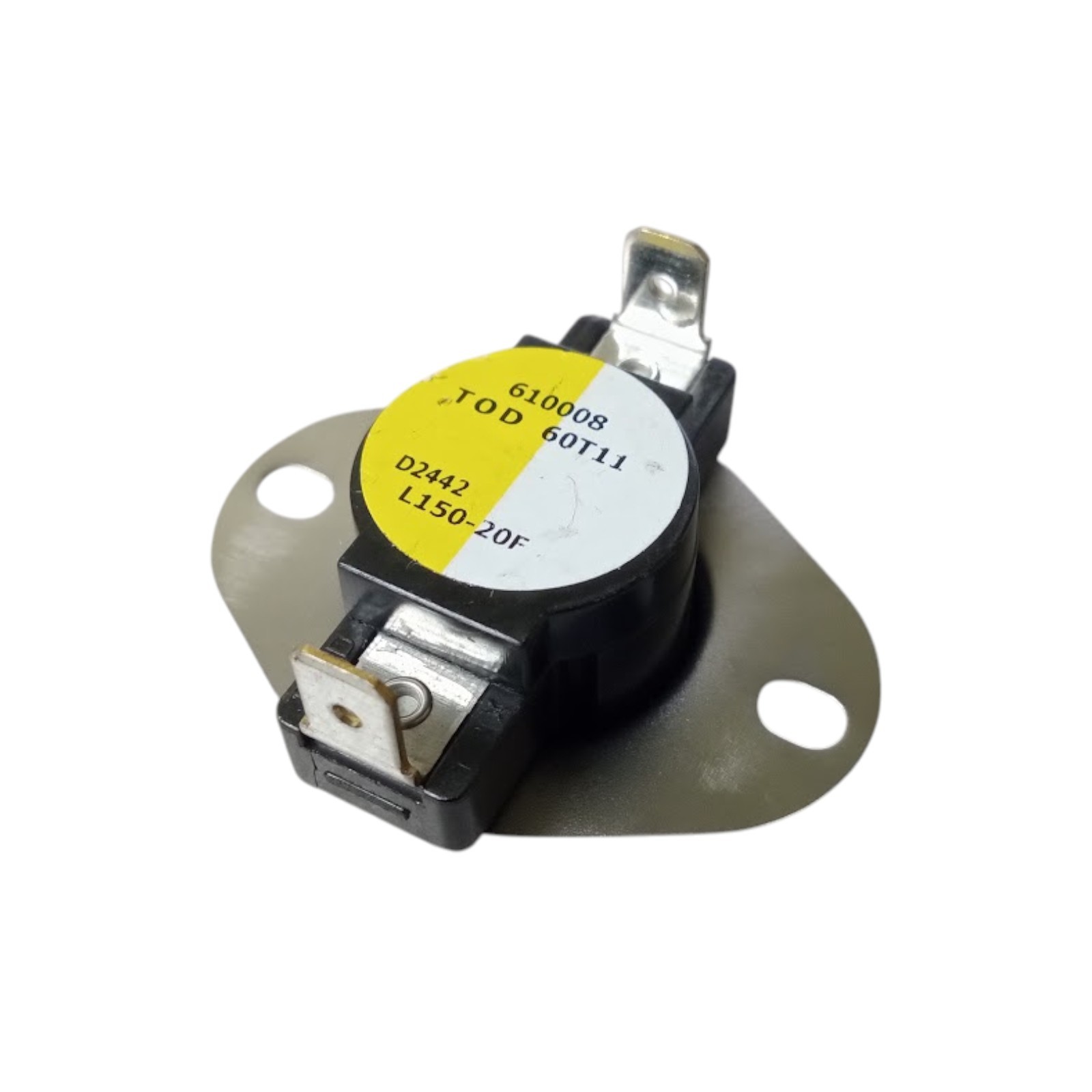 Supco L150-20 Heater Limit Thermostat Thermodisc Open On Rise