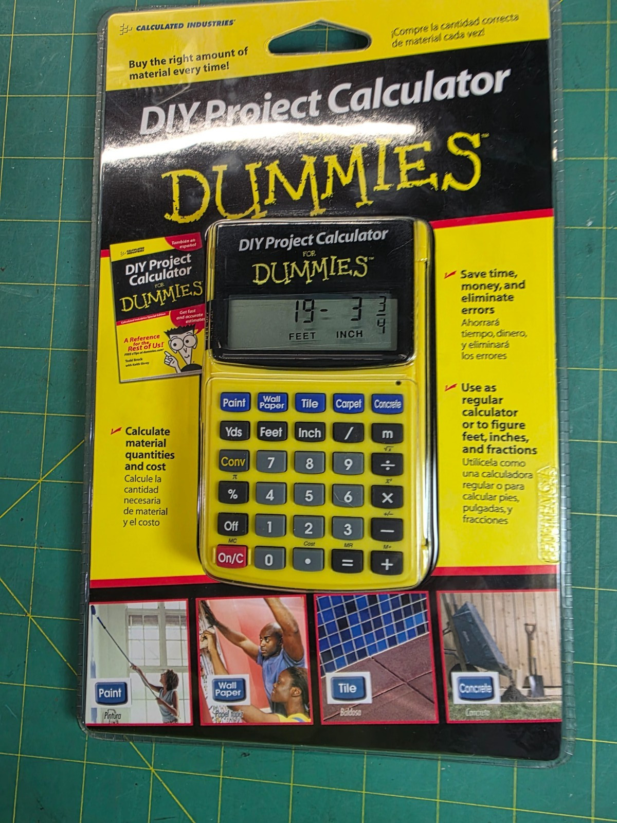DYI PROJECT CALCULATOR FOR DUMMIES NEW FACTORY SEALED