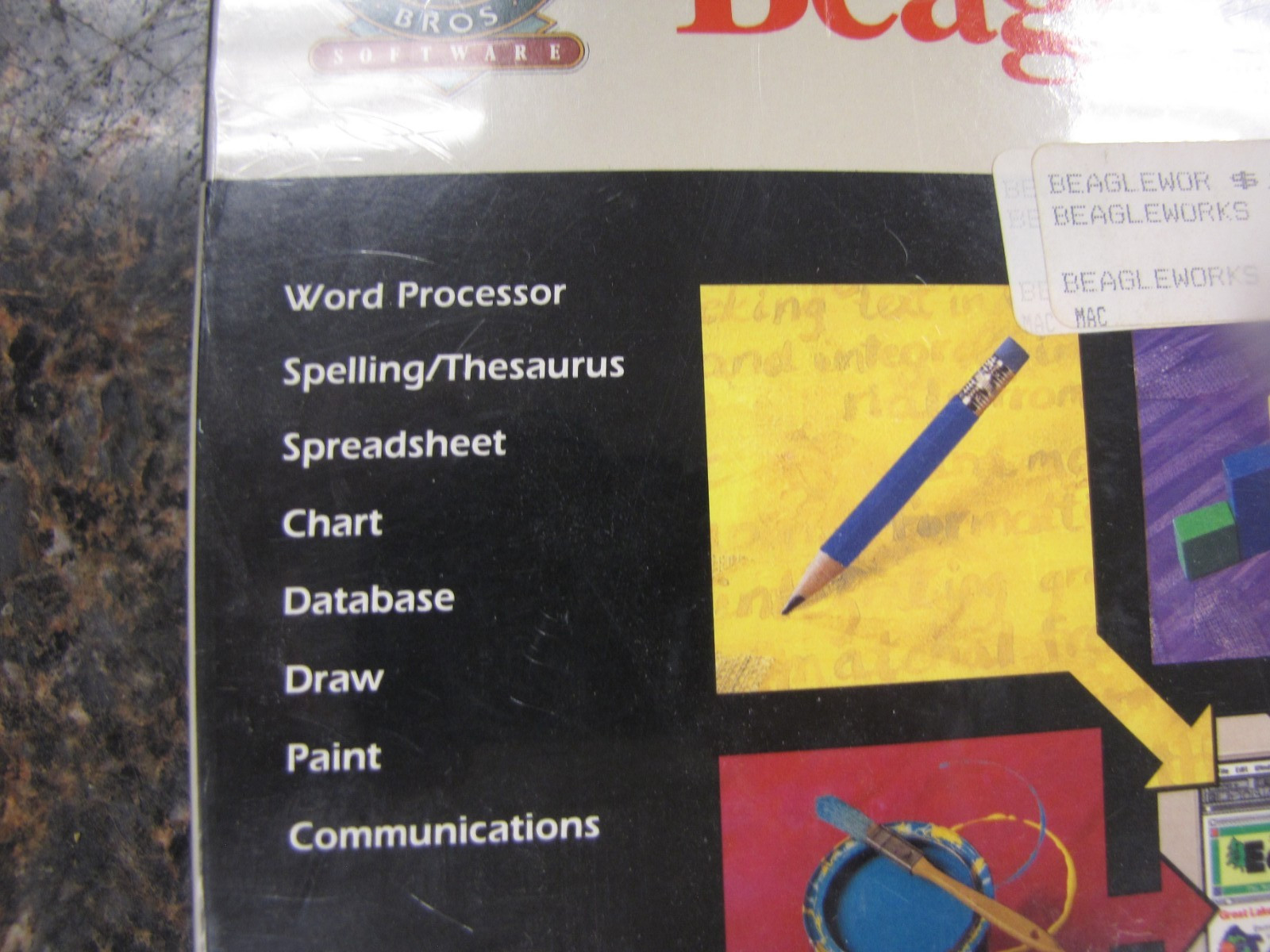 NEW SEALED 1991 Beagle Bros Software Beagle Works For Apple Macintosh Computers