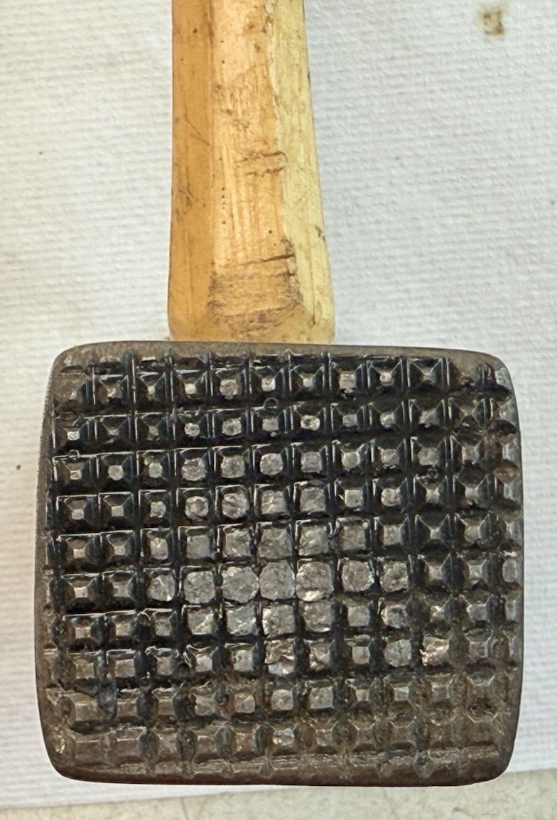 Auto Body Hammer Round Face and Square Waffle Face