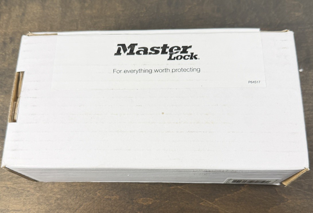 Master Lock Set-Your-Own Combo Light Up Dial Wall Mount Lock Box