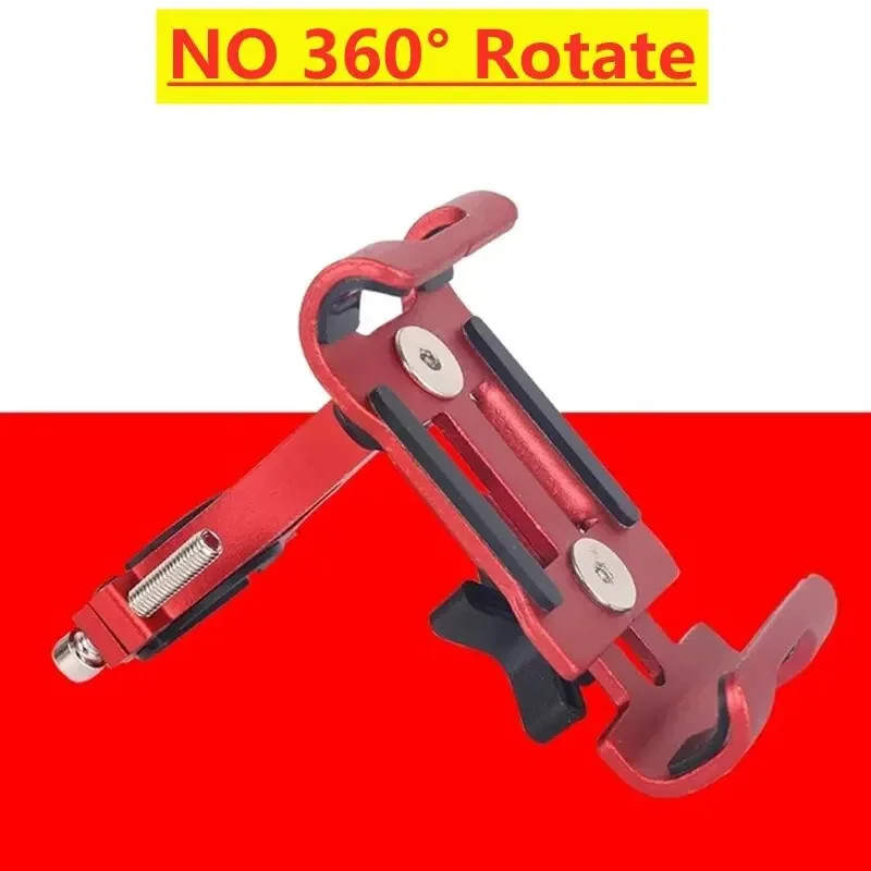 Aluminum Adjustable Bike Moto Cycling 360 Rotate Phone Holder Phone Holder  Bicy