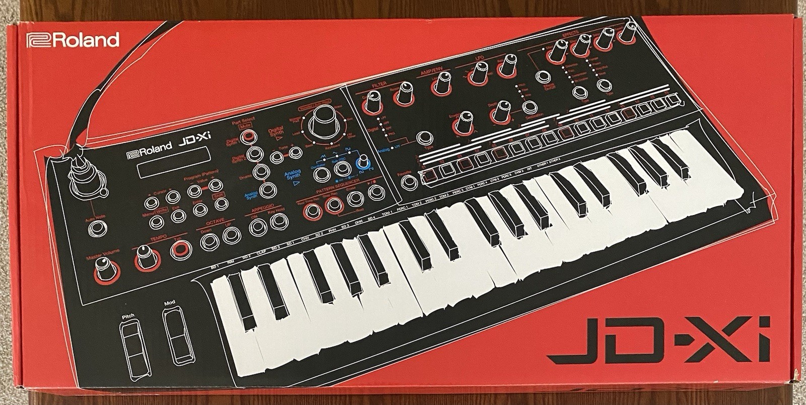 Roland JD-Xi Synthesizer New Open Box