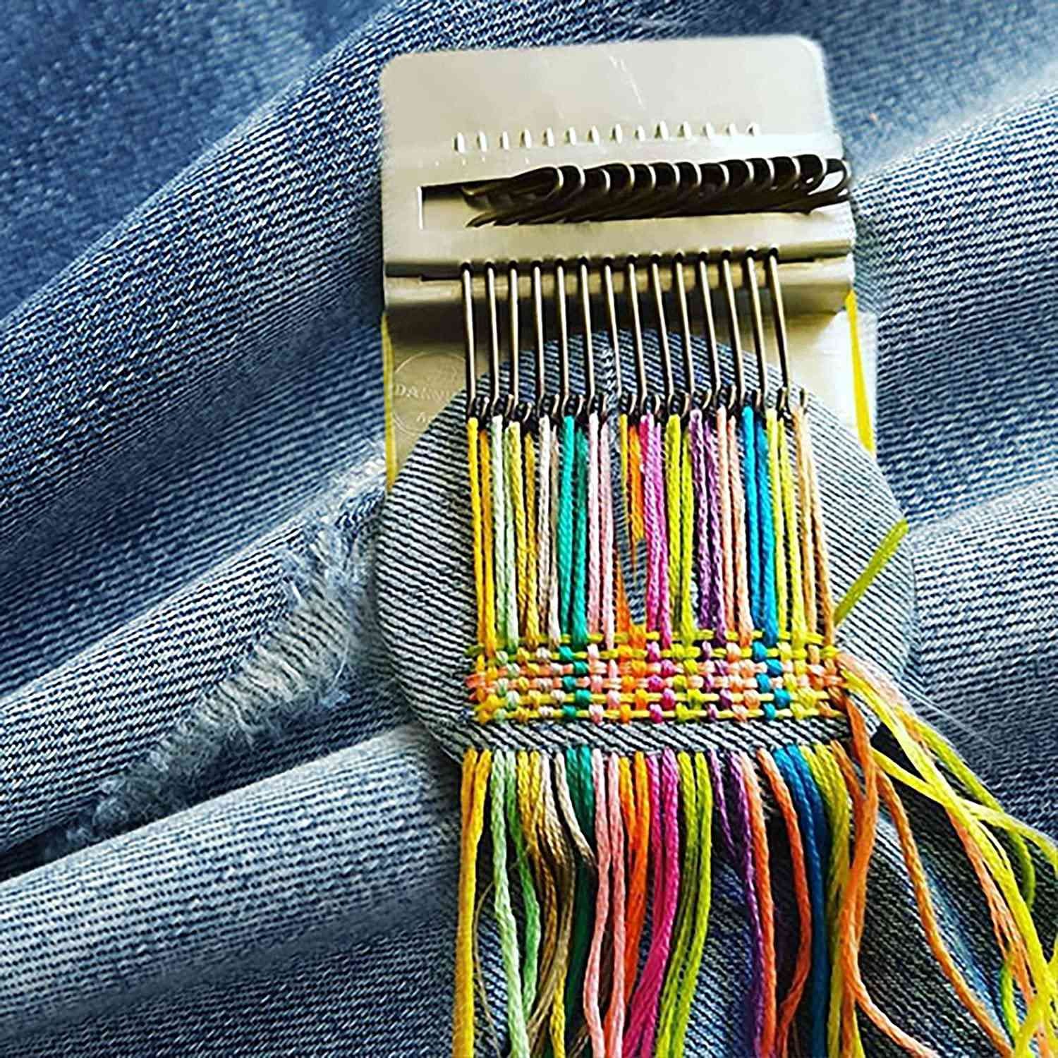 Speedweve Type Weave Tool,Darning Quickly Mending Convenient Darning 3144