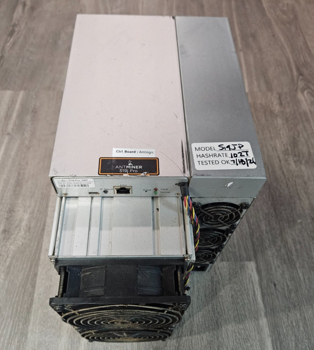 Bitmain Antminer S19J Pro 104T Bitcoin BTC ASIC Miner - Used
