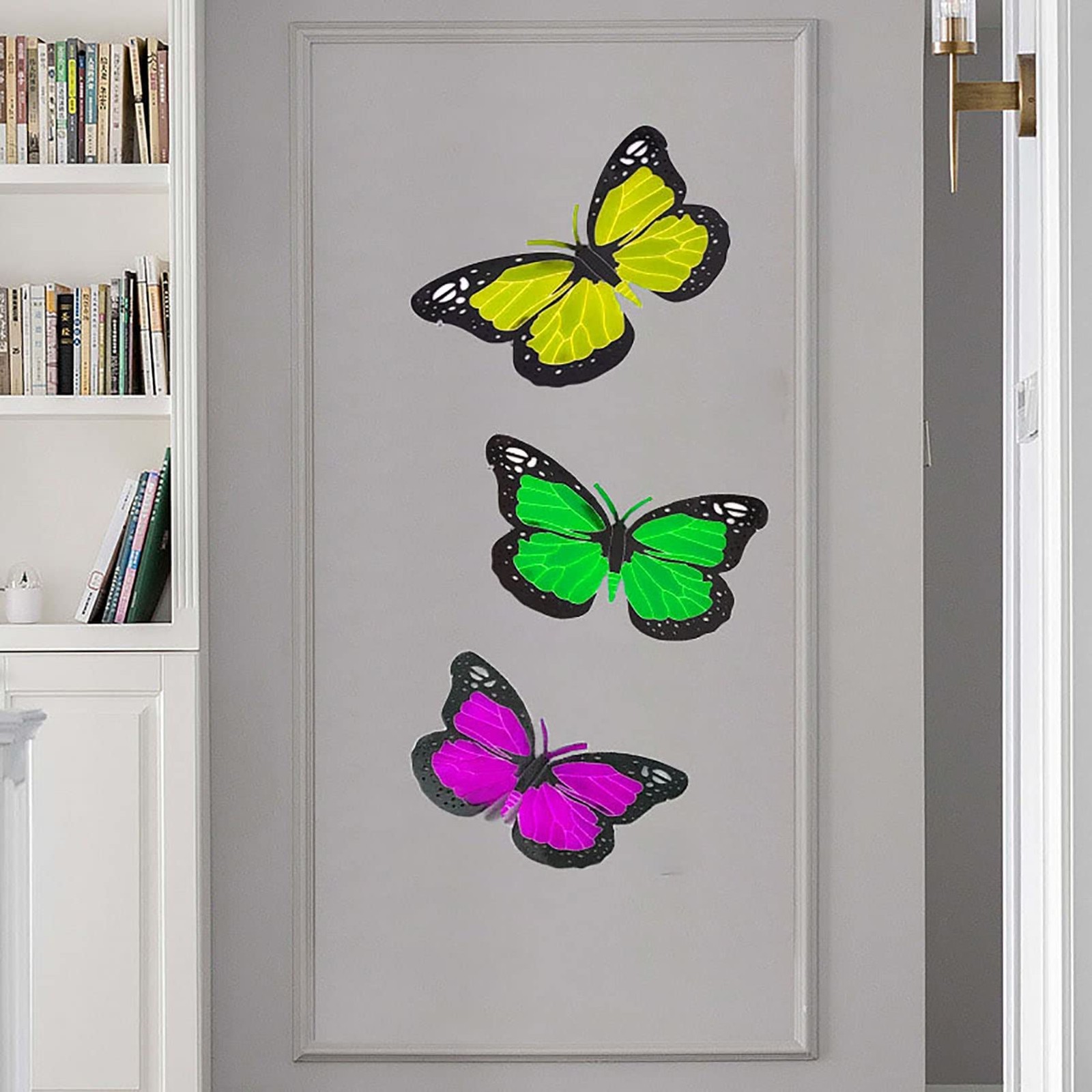 Butterfly Silicone Resin Mold Shaped Epoxy Casting White