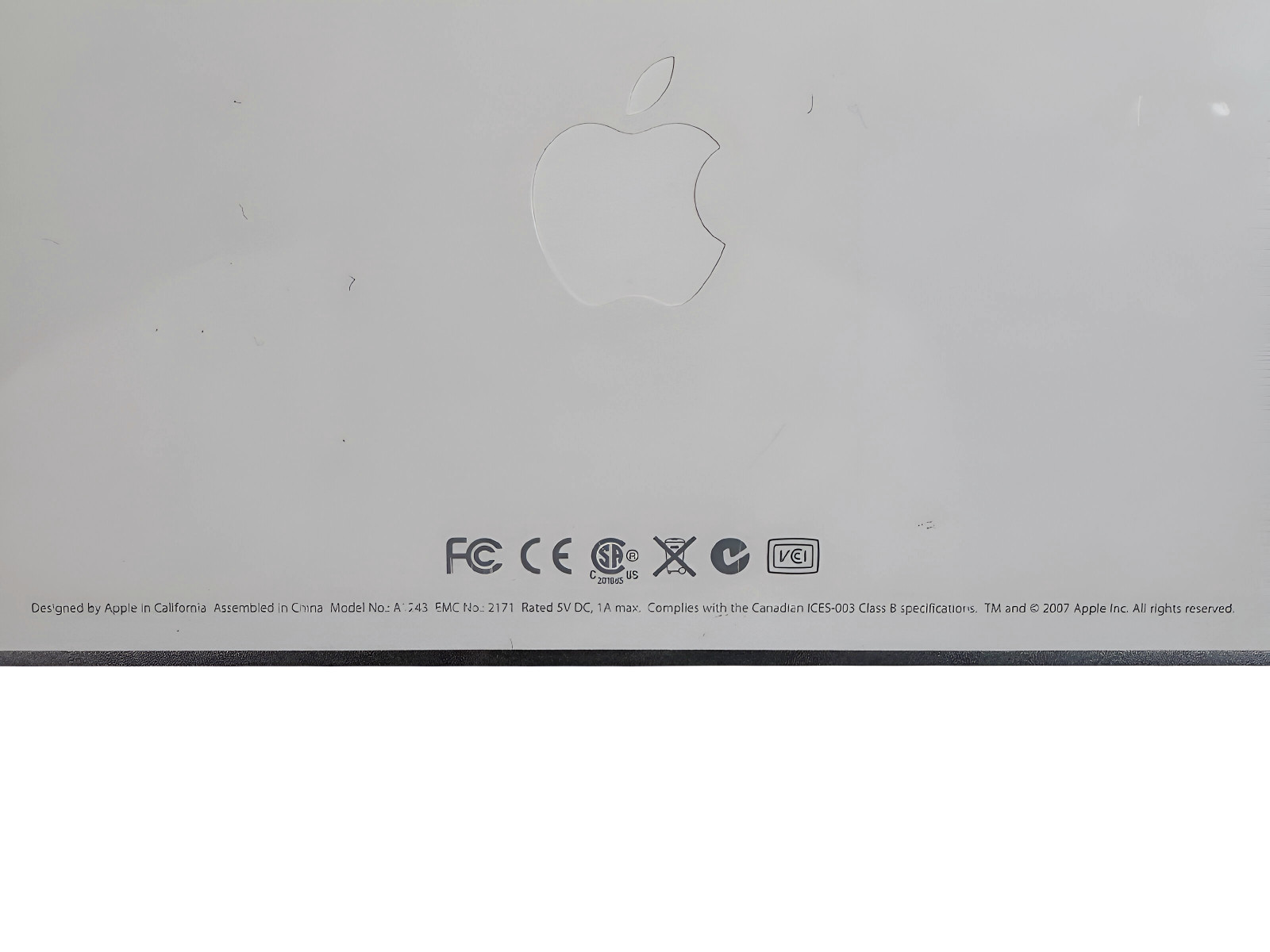 🔥 Apple A1243 Wired USB Keyboard | Original, Fully Tested & Works Great! ✅