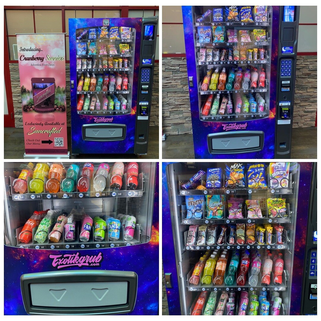 2 New Vending Machines