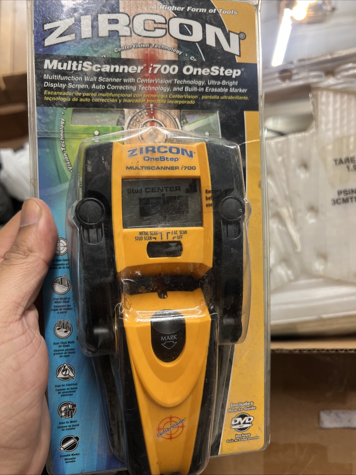 Zircon One Step Multi Scanner i700 Stud Finder Brand New!!!