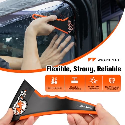 Window Tint Squeegee, 2 Pack Long Handle Window Tint Tools, Medium 2 Pack