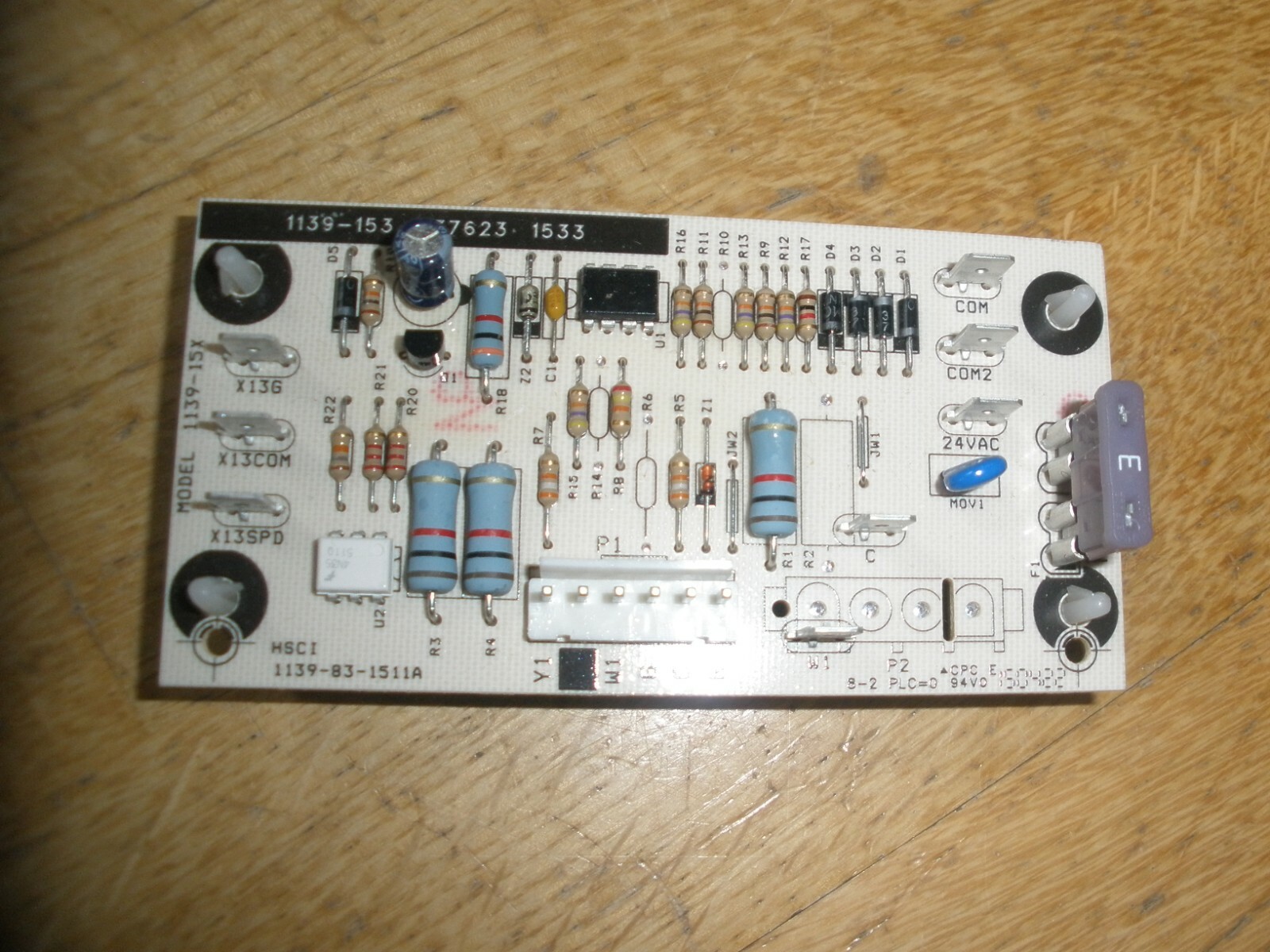 RHEEM 1139-153 FURNACE CIRCUIT BOARD 637623-1533