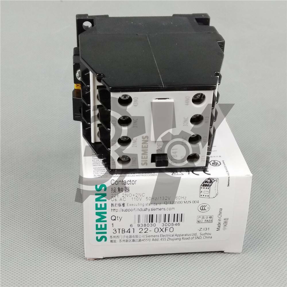 ONE New Siemens AC contactor 3TB4122-0XF0 AC110V