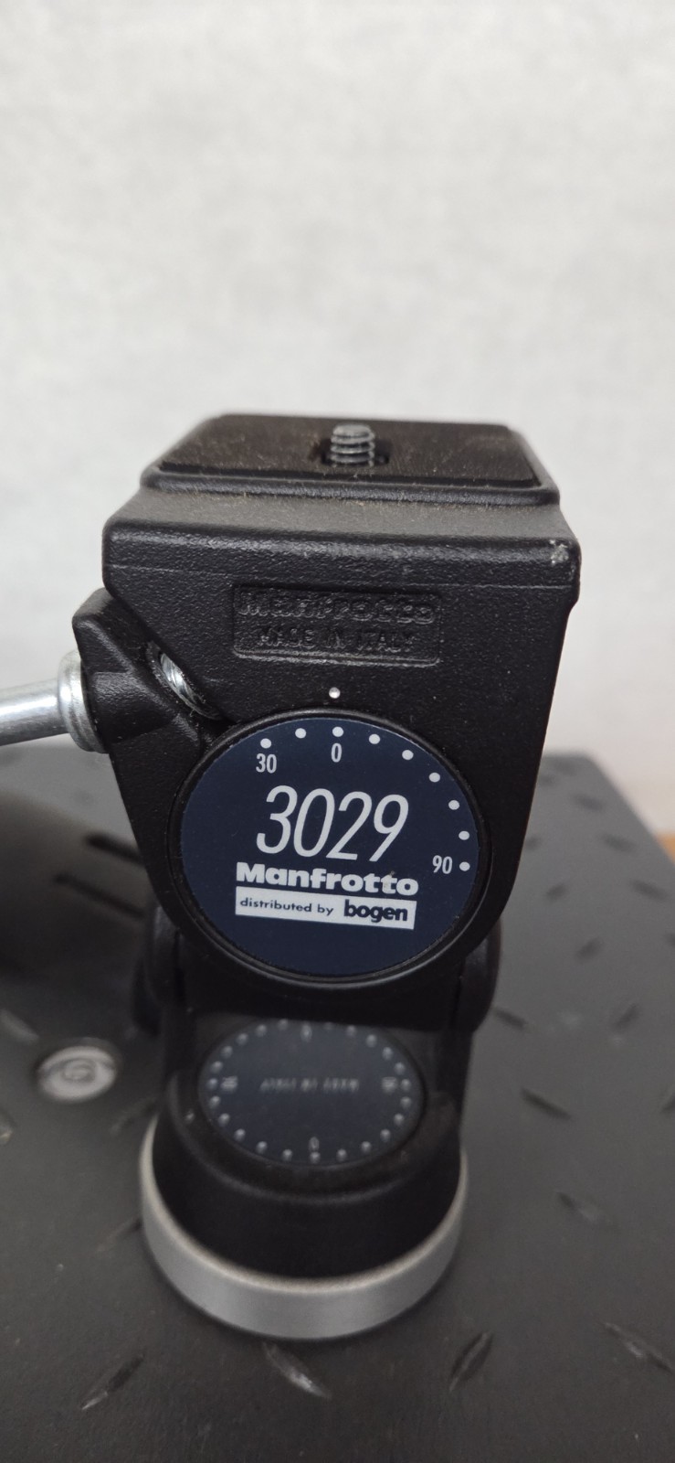 Bogen Manfrotto Model 3029 Pan/Tilt Head Vintage made in Manfrotto