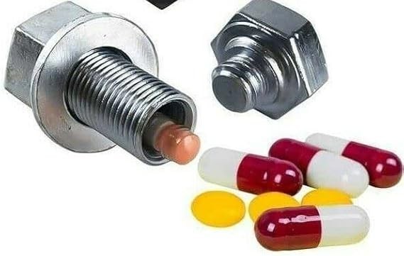 Fake Bolt Nut Screw Diversion Safe Heavyweight Hidden Storage Space