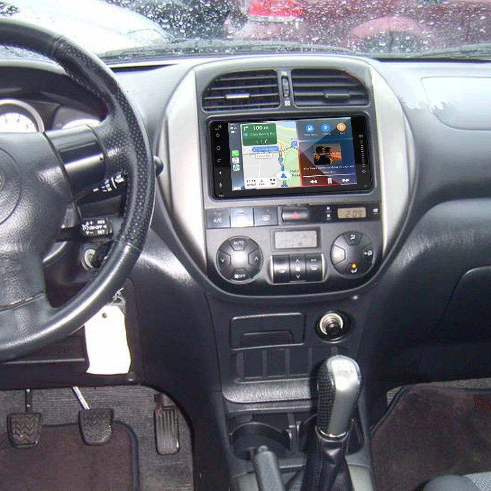 CarPlay Android 13 Car Stereo Radio GPS WiFi CAM For Toyota RAV4 2001-2008