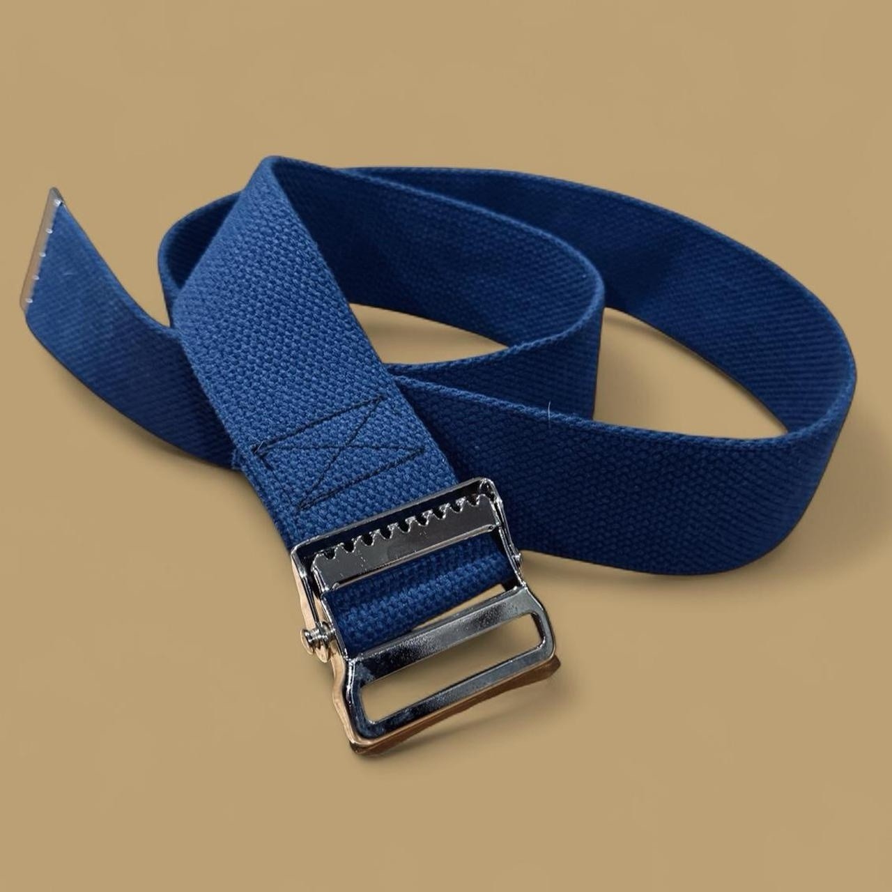 Gait Belt Medical Patient Transfers & Walking Metal Buckle Lift Aid Navy Blue