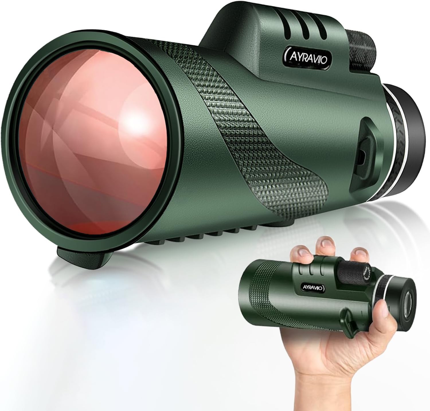 Birthday Gifts for Men Dad Him Husband Teen, 10x42 Compact Monocular Telescop...