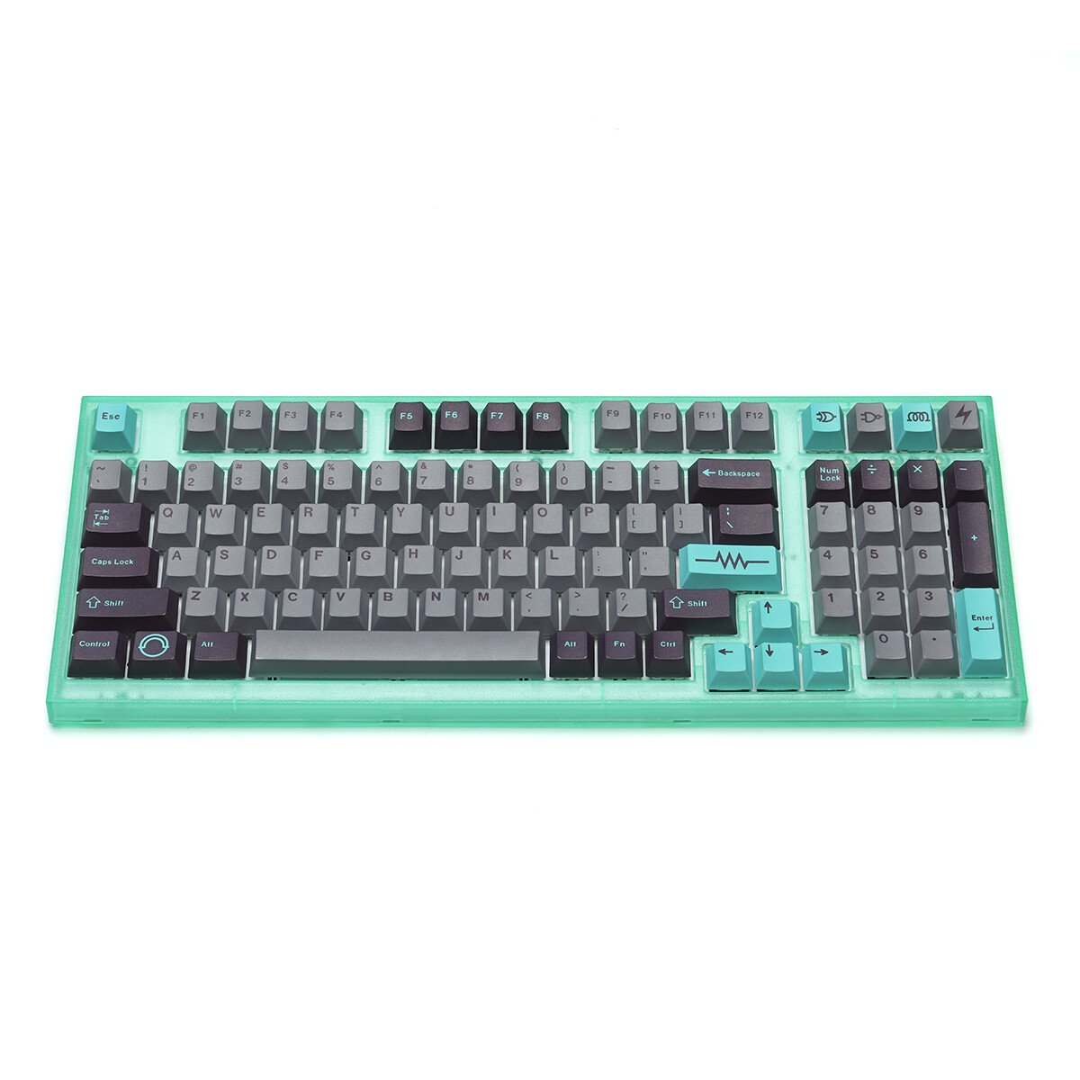DIY Electric Keycap PBT Cherry Profile Five-sided sublimation 129 Key For MX