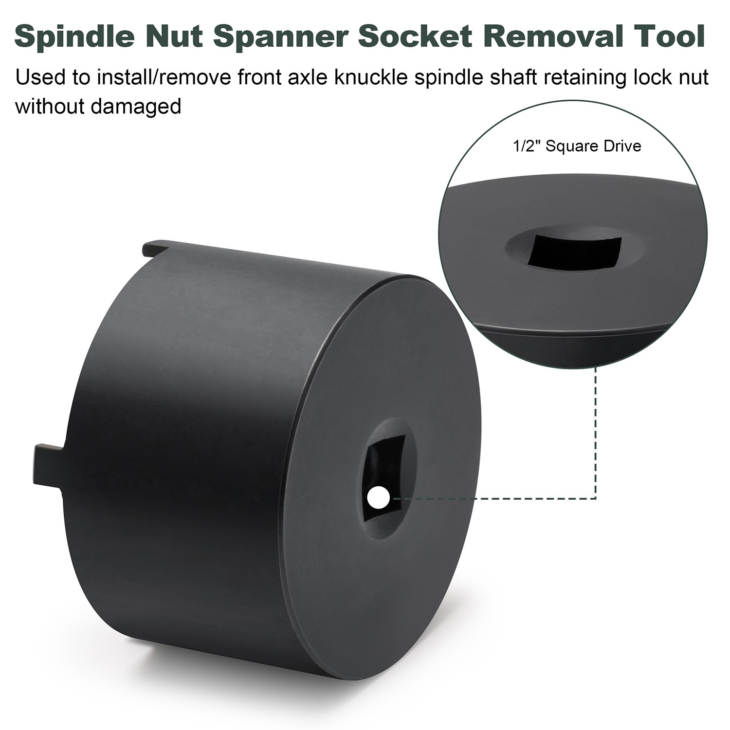 Front Axle Knuckle Spindle Nut Tool For John Deere 3033R 4044M