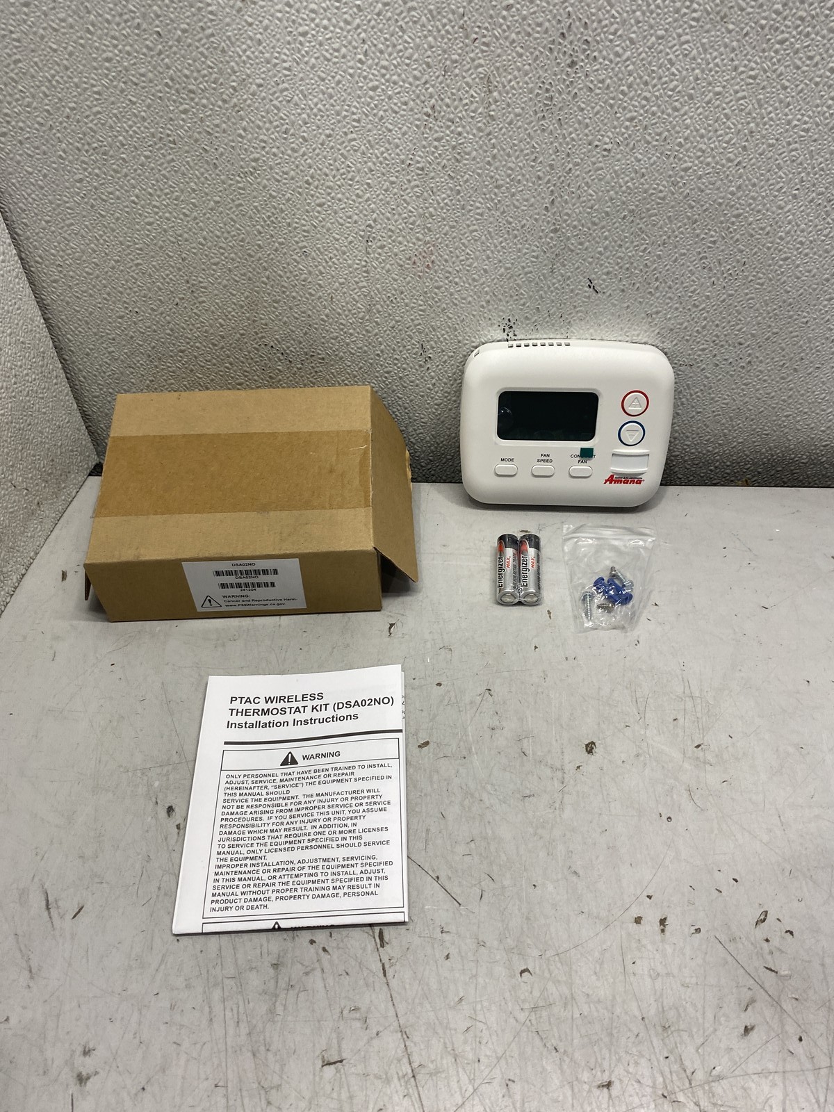Amana DSA02NO Wireless Thermostat - White