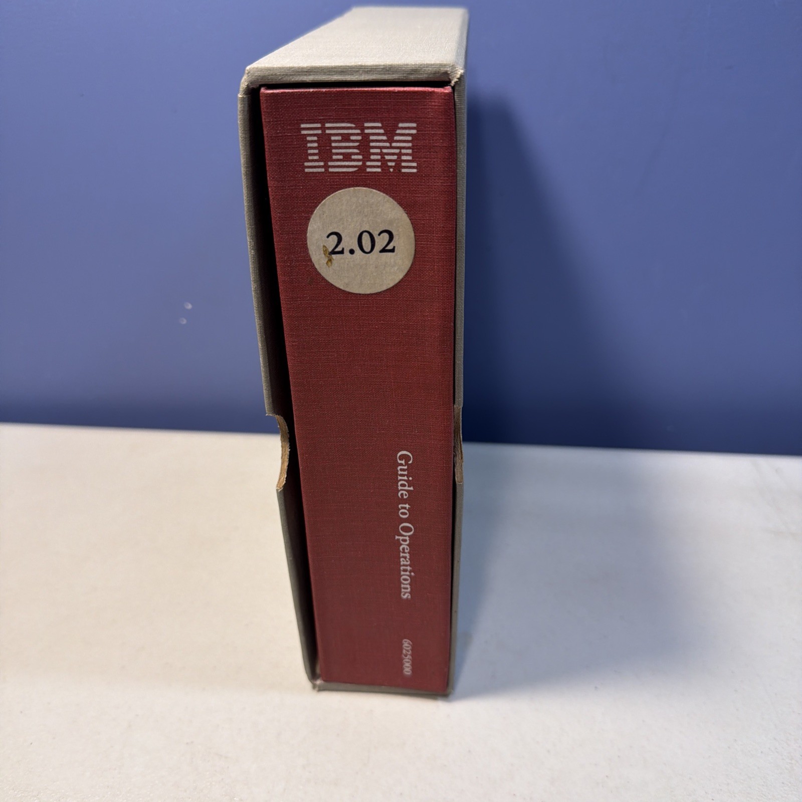 IBM PERSONAL COMPUTER GUIDE TO OPERATIONS - 2.02 Diagnostics Floppy Disk 6025000