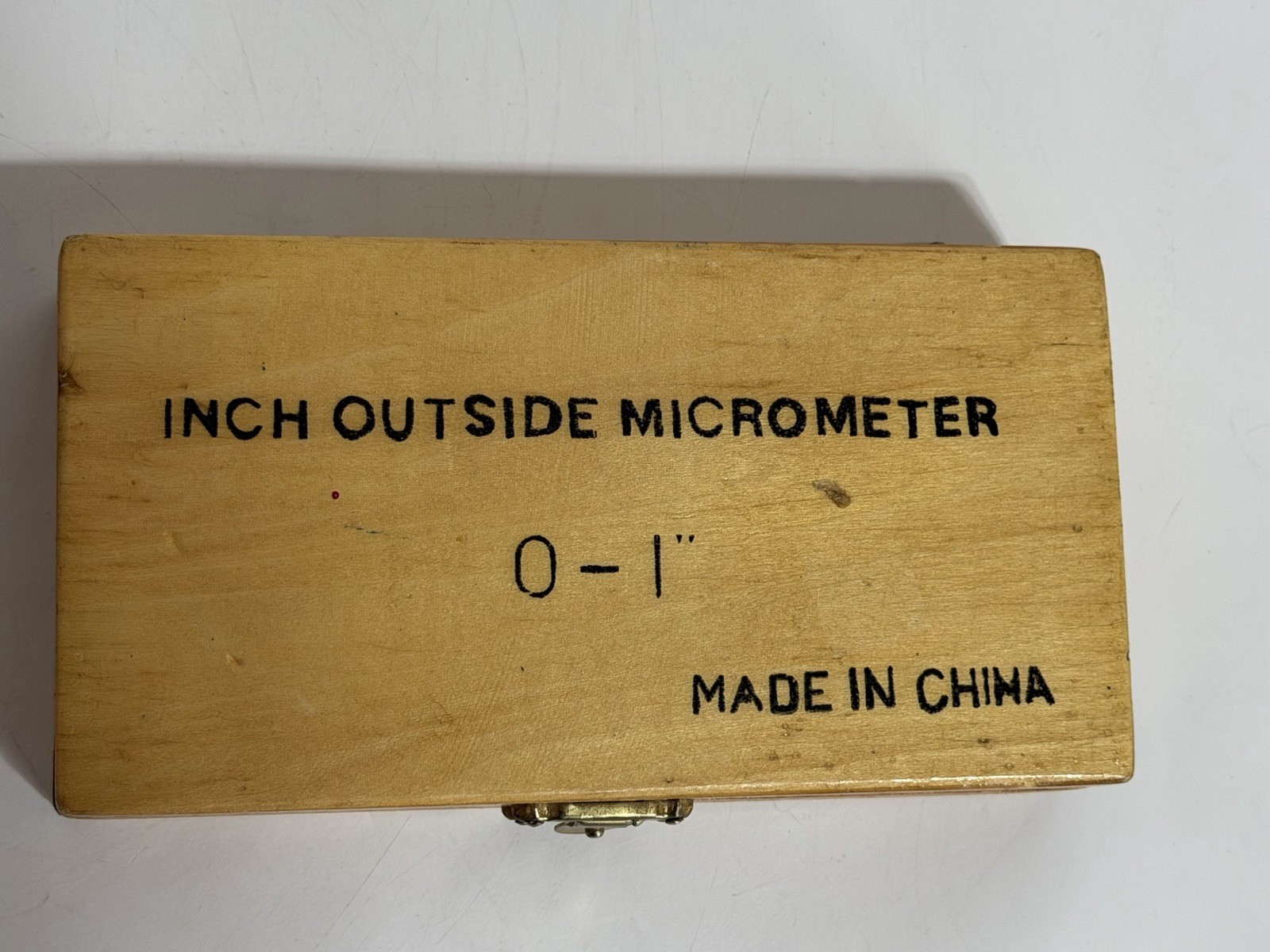 Vintage Micrometer 0-1 Excellent Condition In Original Box
