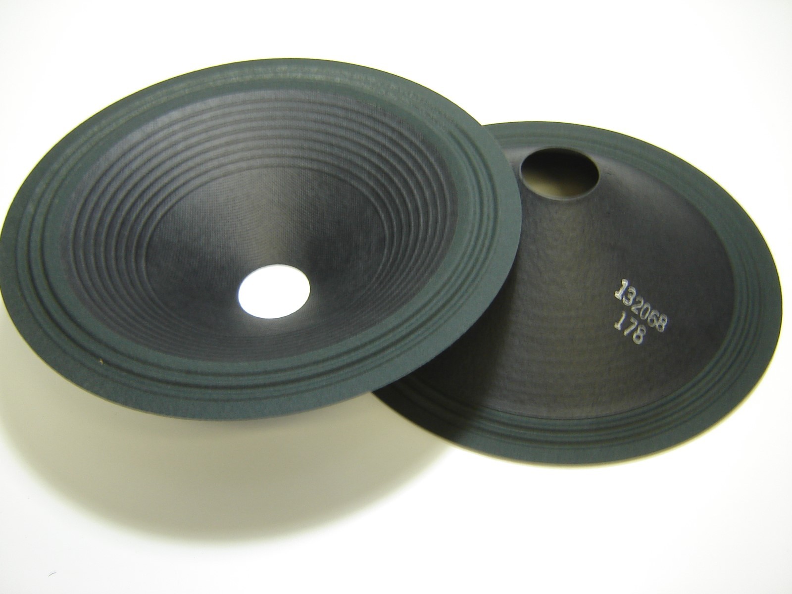 Pr. 12" Paper Speaker Cones -- Recone Parts -- 132068