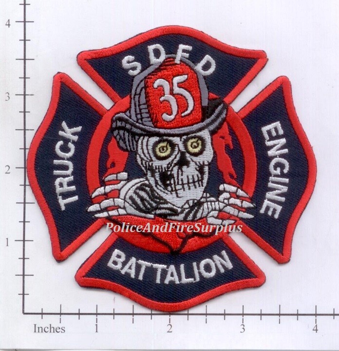 California - San Diego Station 35 CA Fire Department Patch