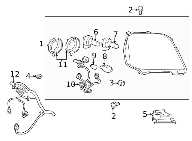 Genuine GM Harness 20976388