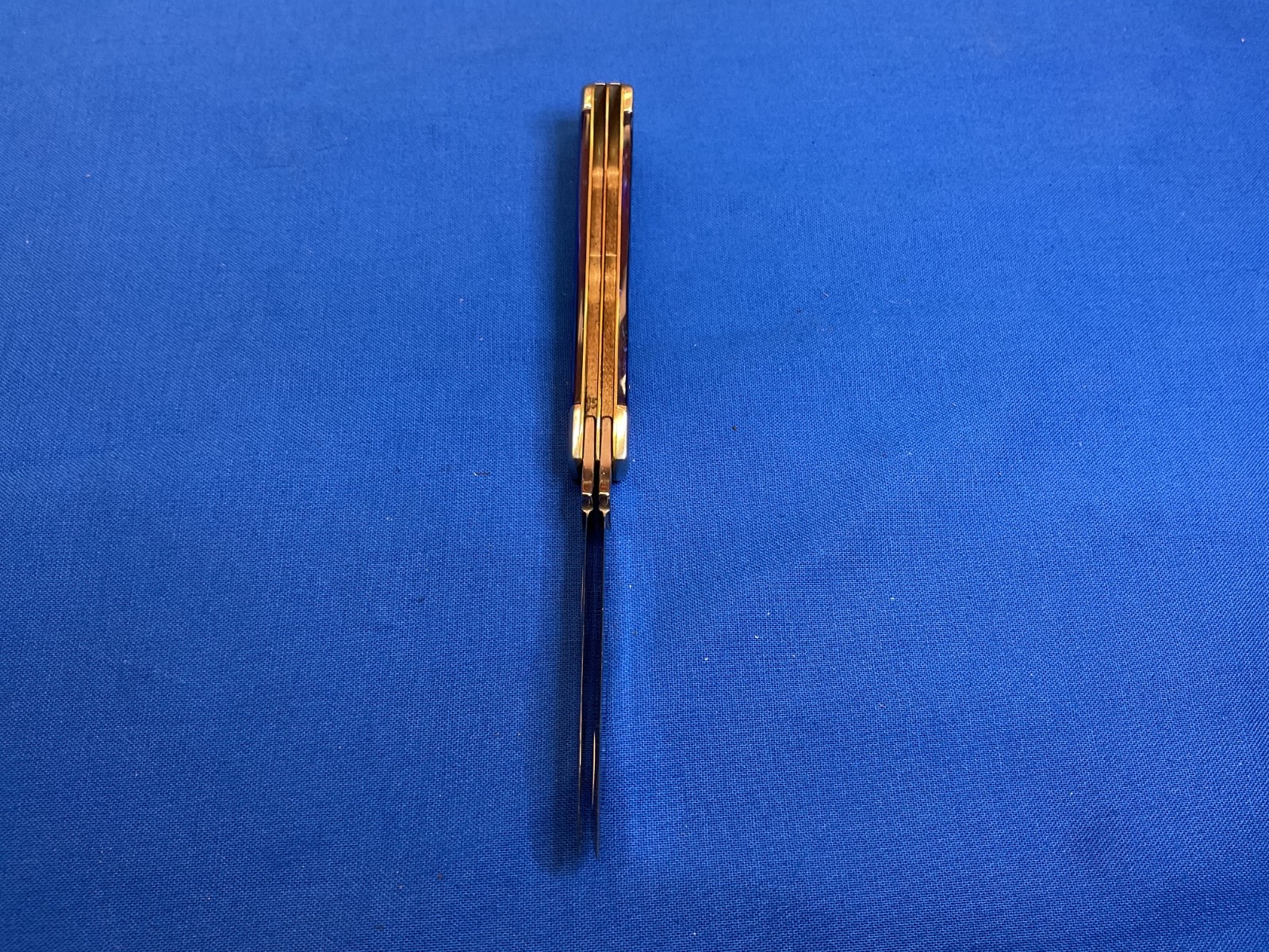 Case XX 10207 Blue Pearl Kirinite Mini Trapper USA