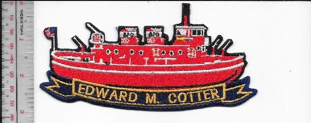 Fire Boat New York Buffalo City Fire Department Edward M Cotter Fireboat NO TARI