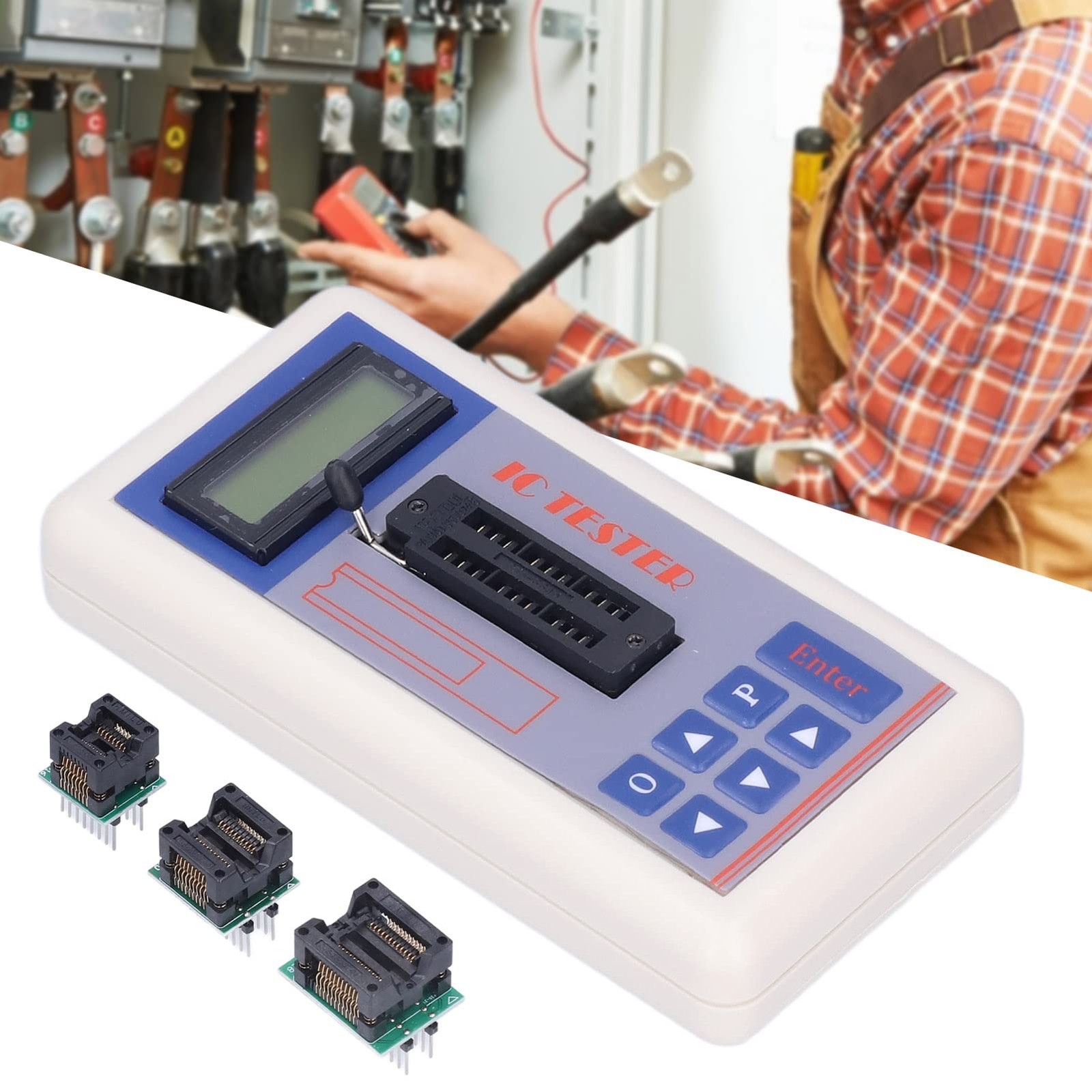 Multifunctional IC Transistor Tester, Integrated Circuit Tester with terminal