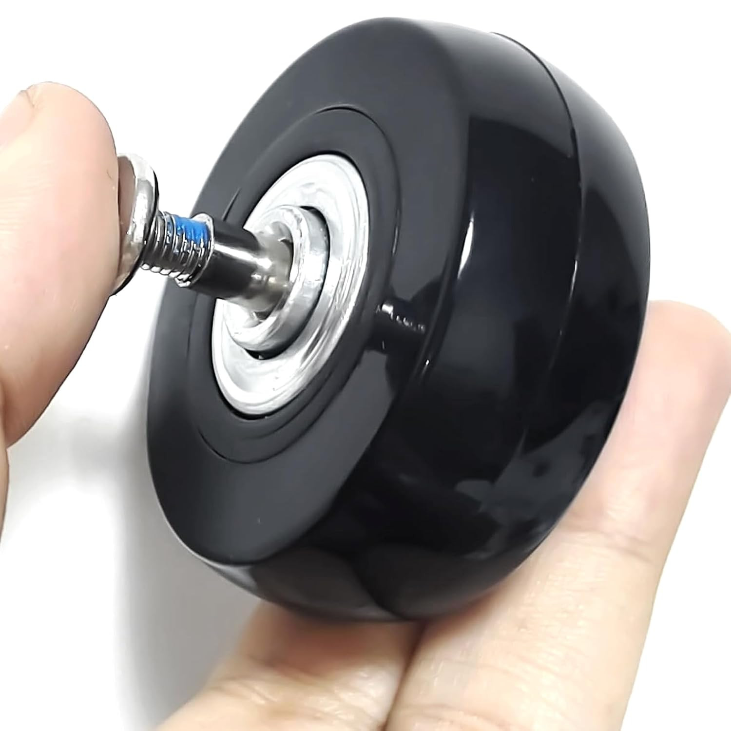 50mm Luggage Replacement Wheels Rubber Mute Swivel Casters 4 Pack
