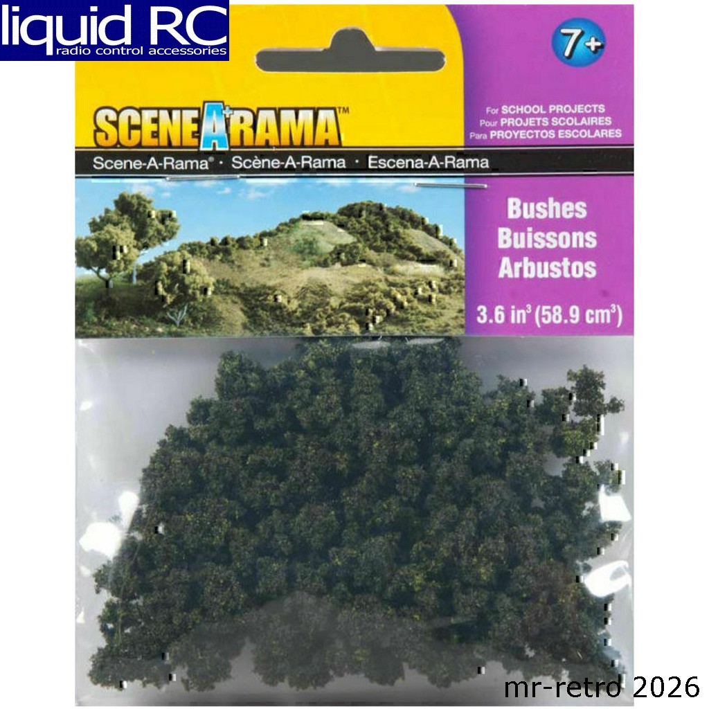 Woodland Scenics SP4184 Scene-A-Rama Scenery Bags Bushes 2oz