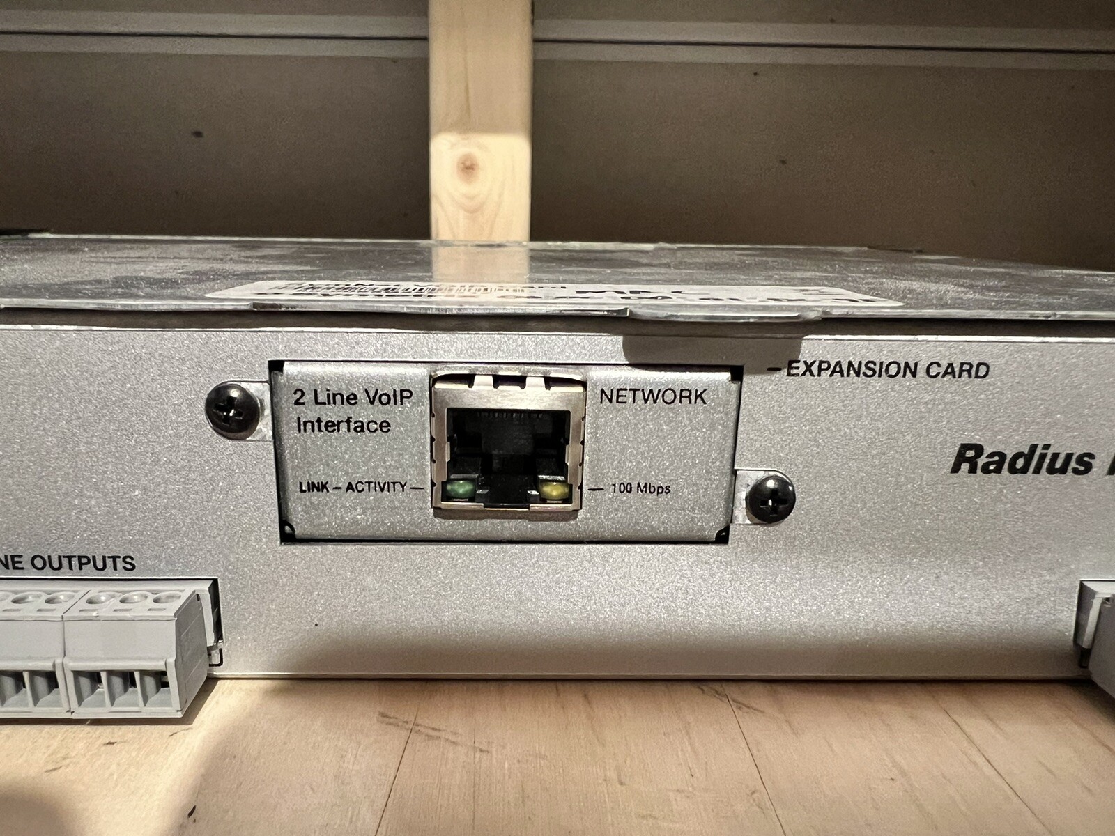 Symetrix Radius NX 4x4 W/ Optional VoIP Card