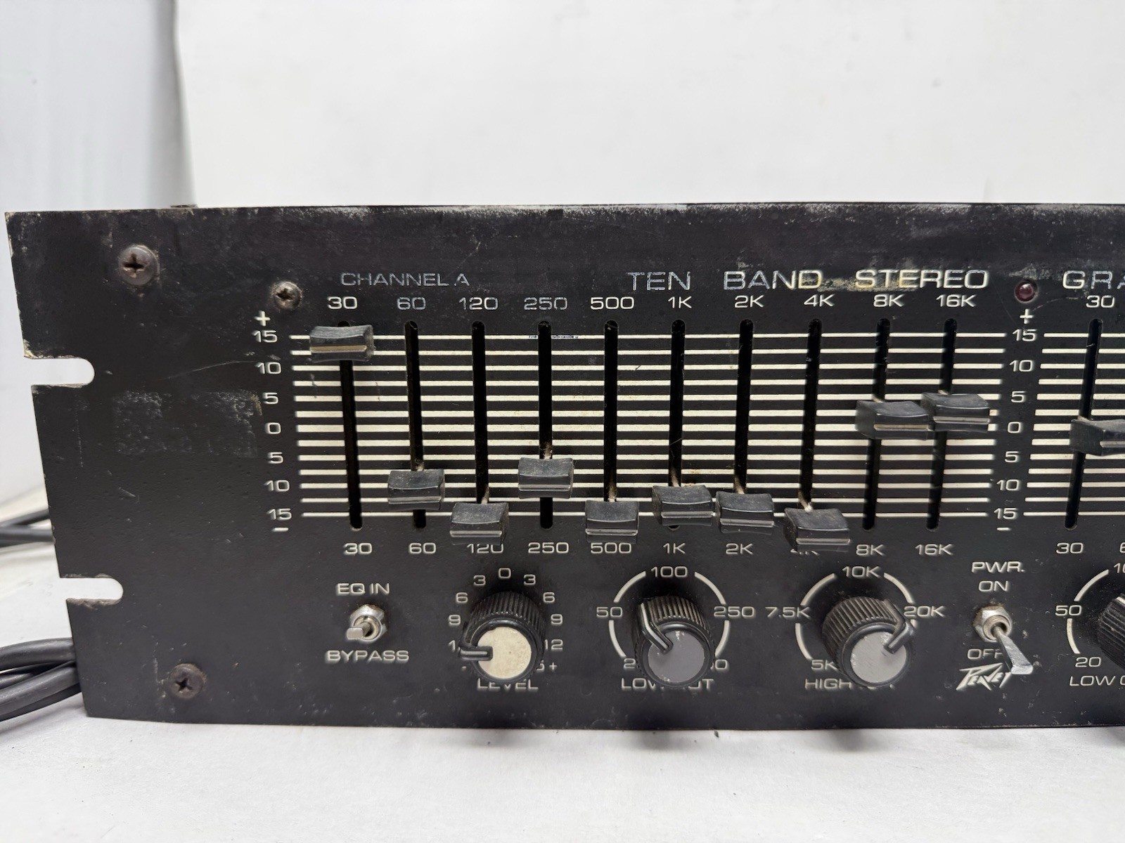 Peavey 10 Band Stereo Graphic Equalizer