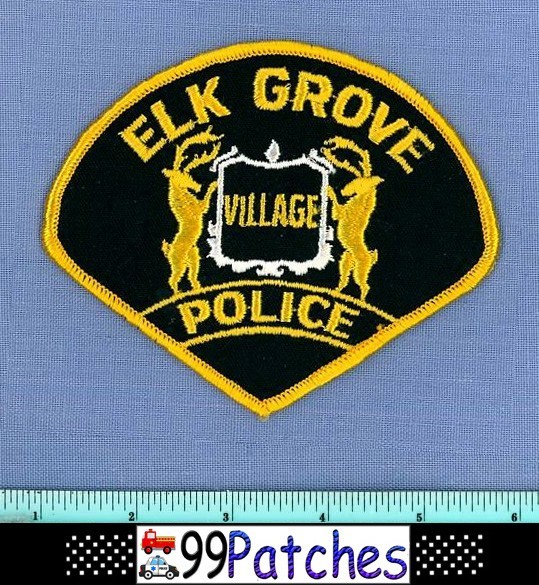 ELK GROVE VILLAGE ILLINOIS Police Shoulder Patch DEER 9K