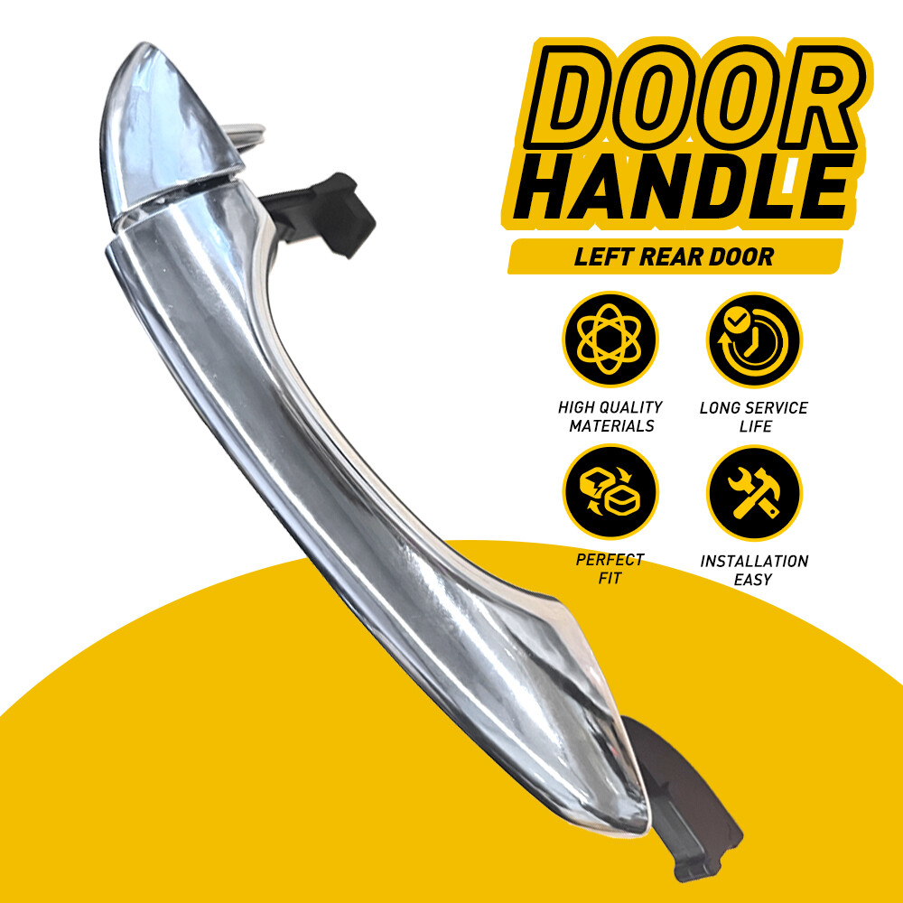 For Kia Sorento 2016-2020 Rear Door Handle Left Driver Side Chrome 82651-C5010 A