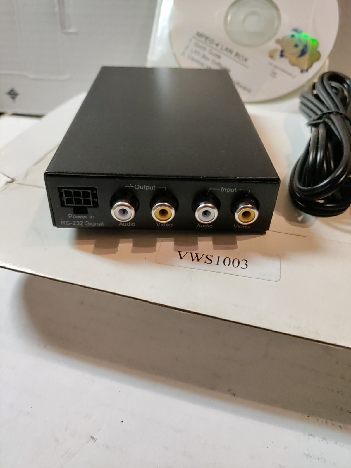 Audio/Video Lan Box - Rs-232 Signal