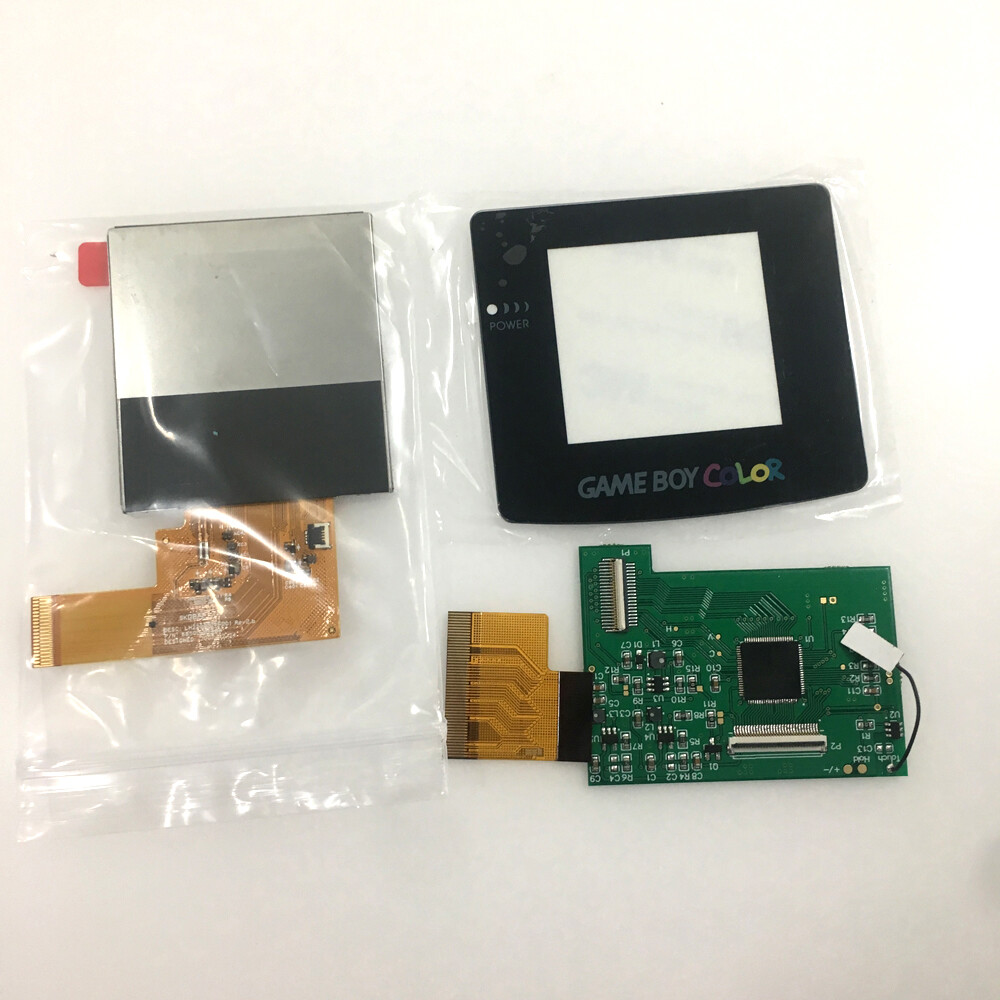 High Light Backlight LCD Screen Kits For Nintendo GameBoy Color GBC Game Console