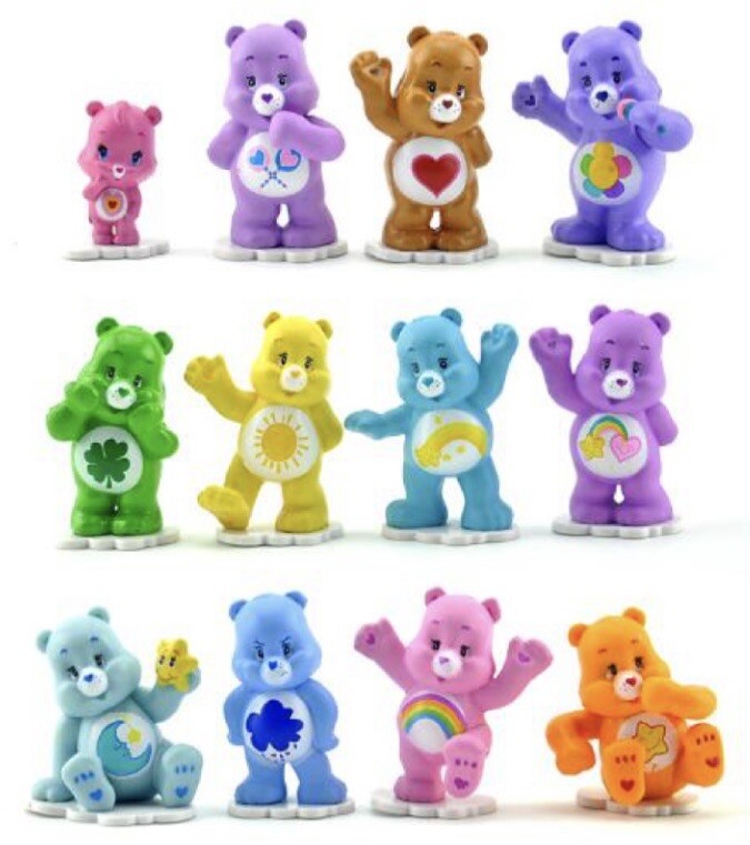 Large Care Bears 12-pack Bath Bomb Gift Set for Kids