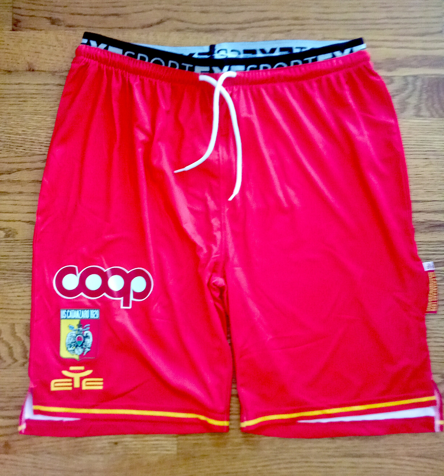 US CATANZARO 1929 HOME 2021-22  EYESPORTS (2XL,XL,L,M) ITALY SOCCER SHORTS
