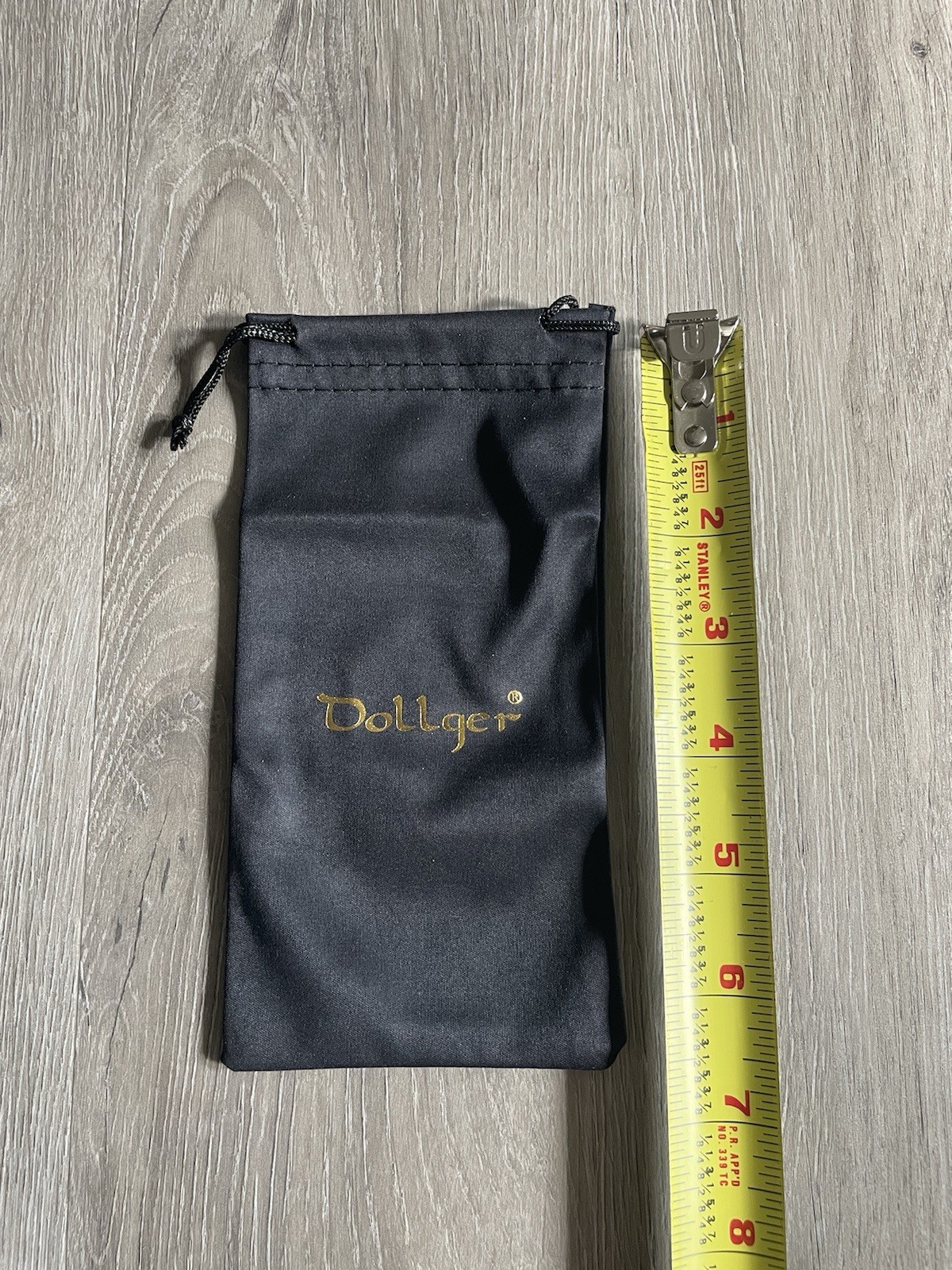 Dollger Eye Glasses Carrying Black Bag Case