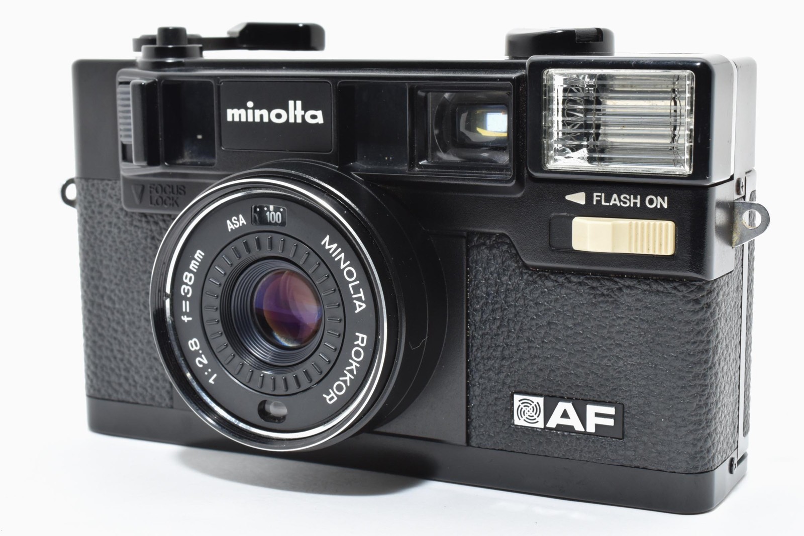 [Near MINT+] Minolta Hi-Matic AF 35mm f/2.8 Point & Shoot Film Camera 38mm JAPAN