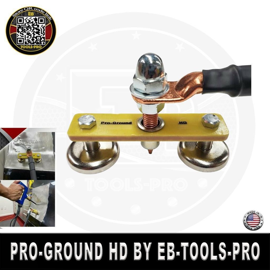 Magnetic Welding Ground, The Pro-Ground-HD By EB-TOOLS-PRO