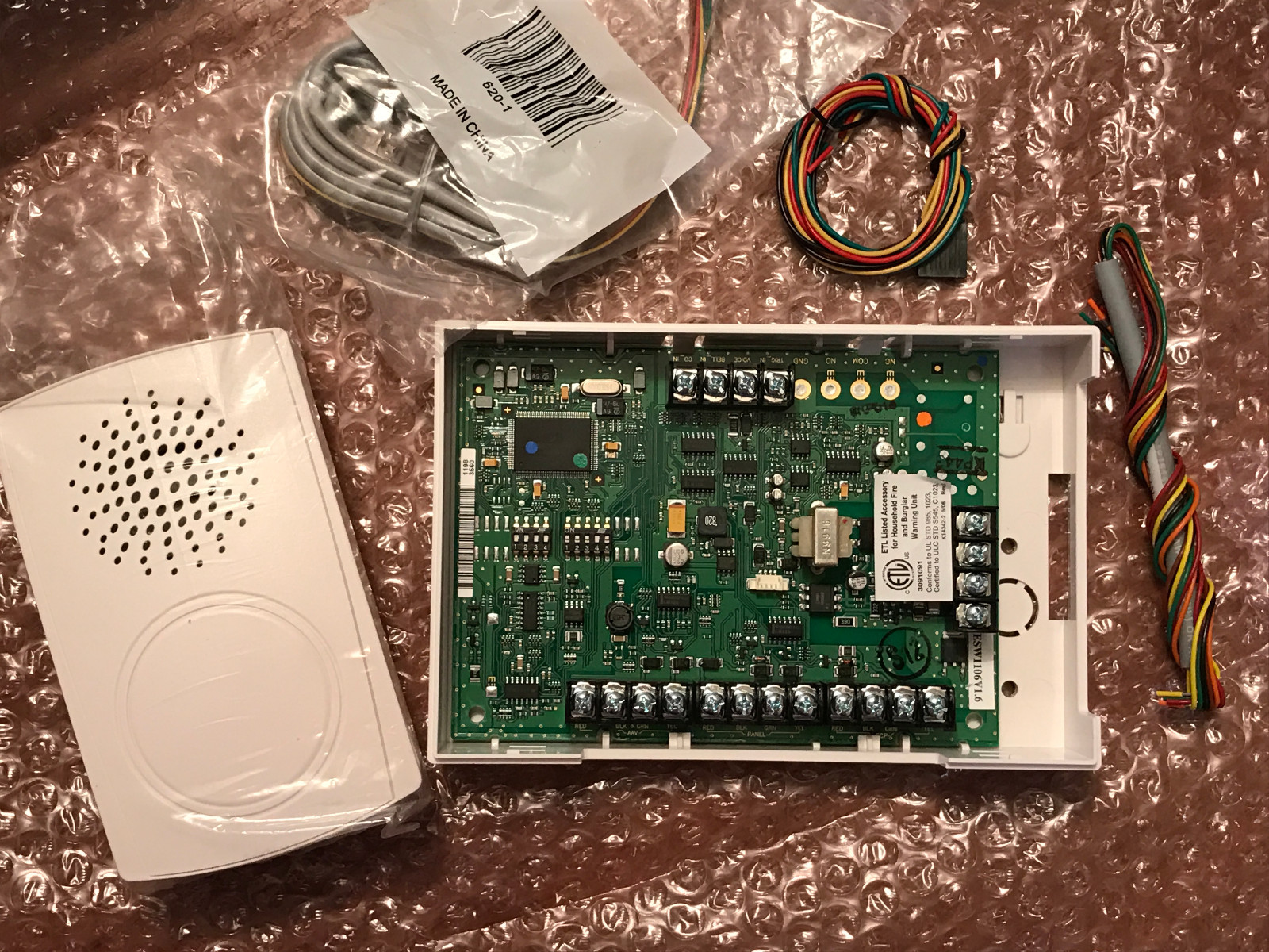 Honeywell Audio Verification System AVS-ADT Base Unit w/Remote Station