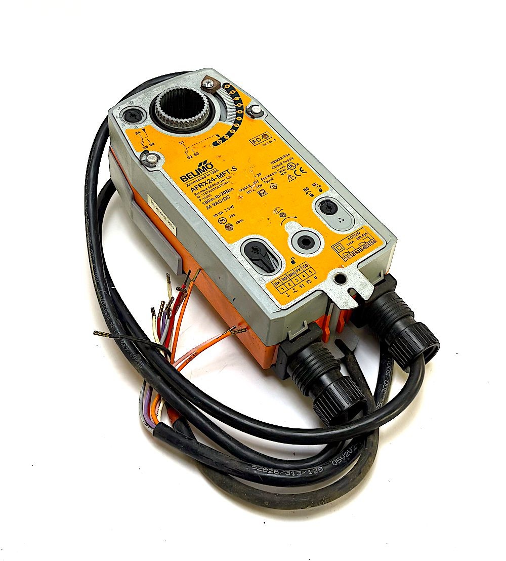 Belimo AFRX24-MFT-S Damper Actuator Used