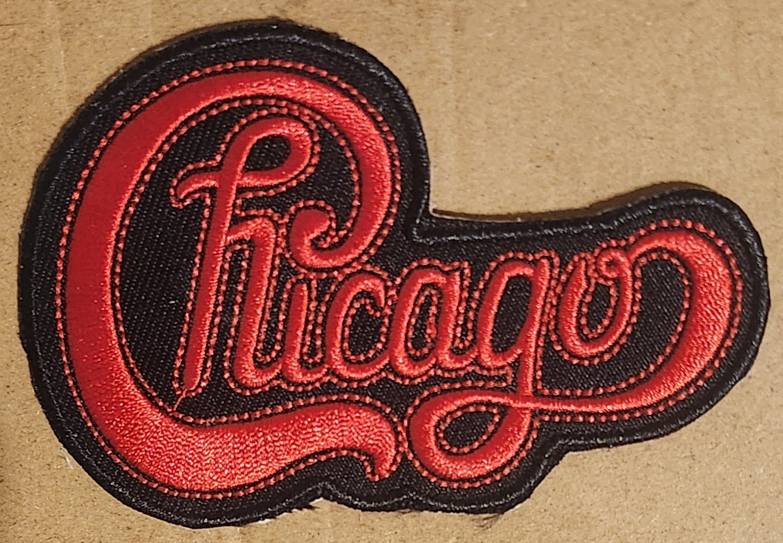 Chicago embroidered Iron on patch